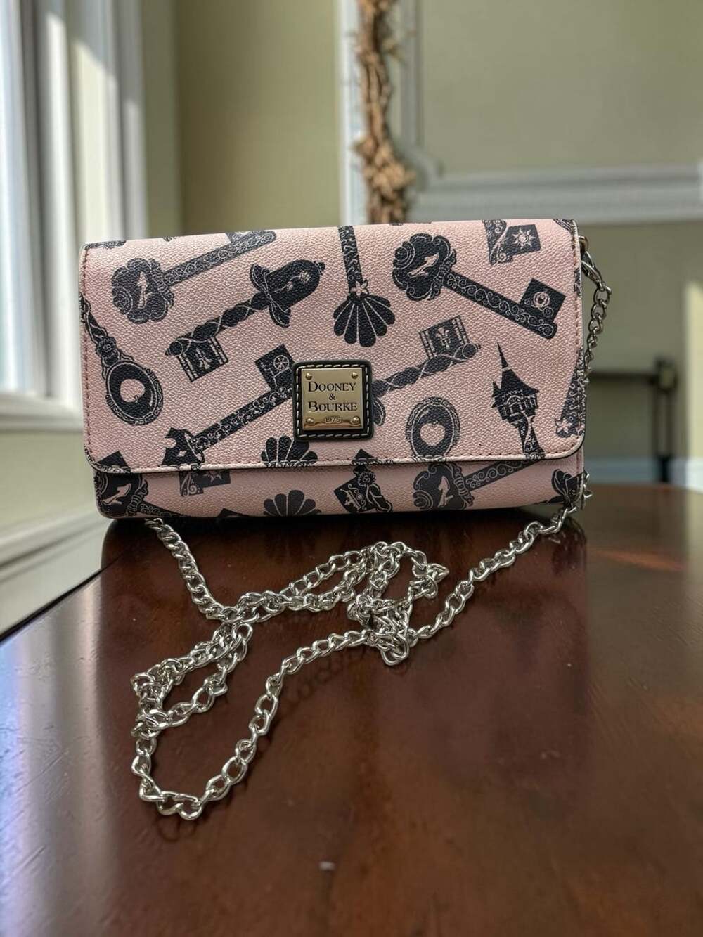 Dooney & Bourke Disney Parks Princess Keys Daphne Wallet Crossbody